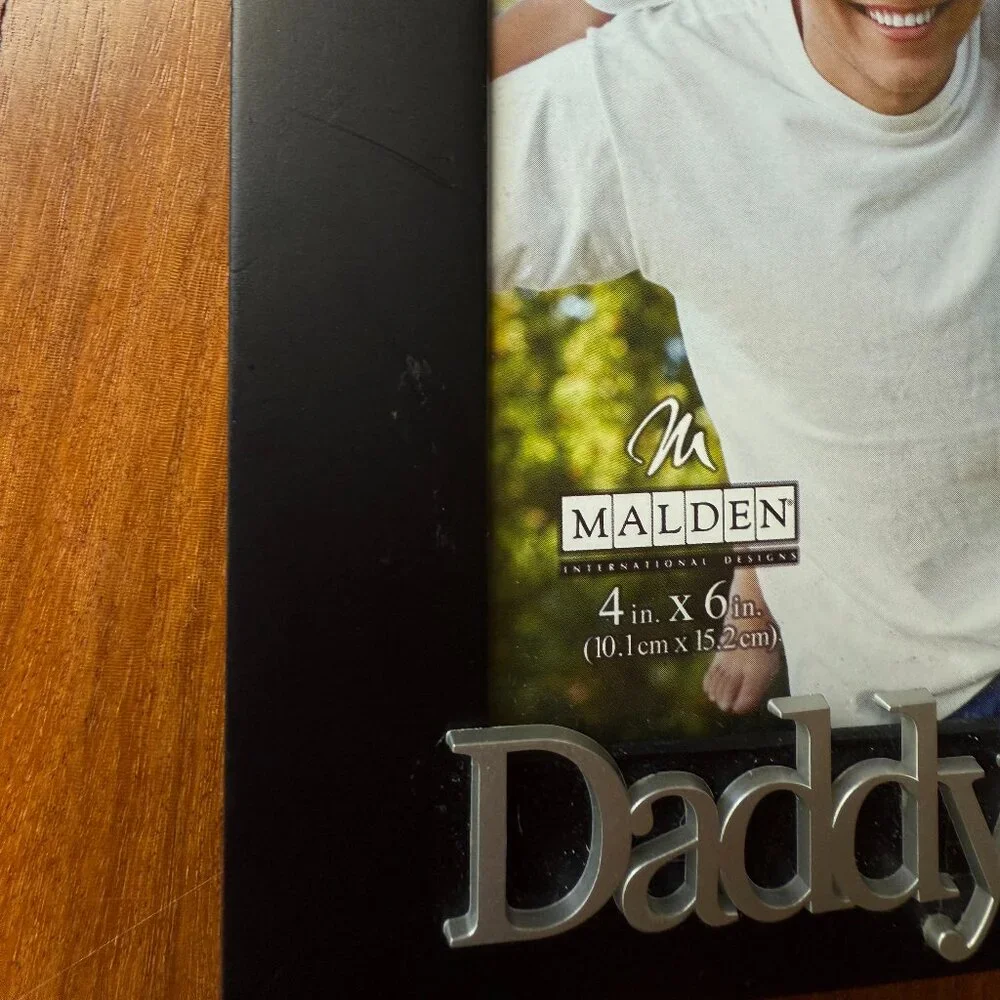 Malden Daddy & Me Portrait 4 x 6 Frame